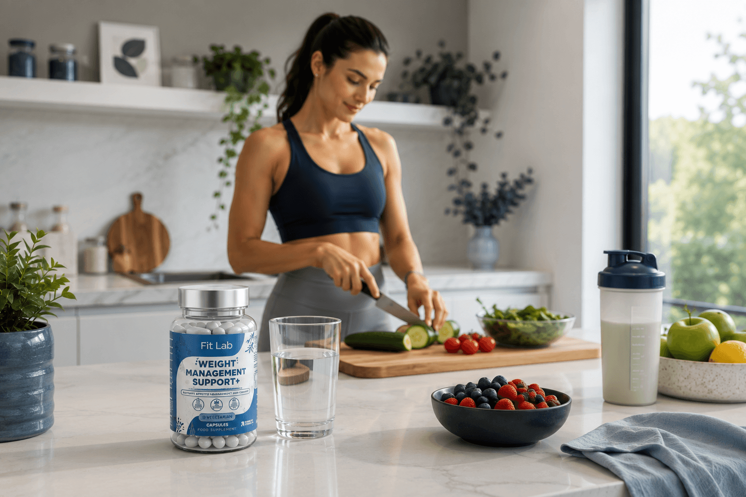 Weight Management Support Plus supplement bottle