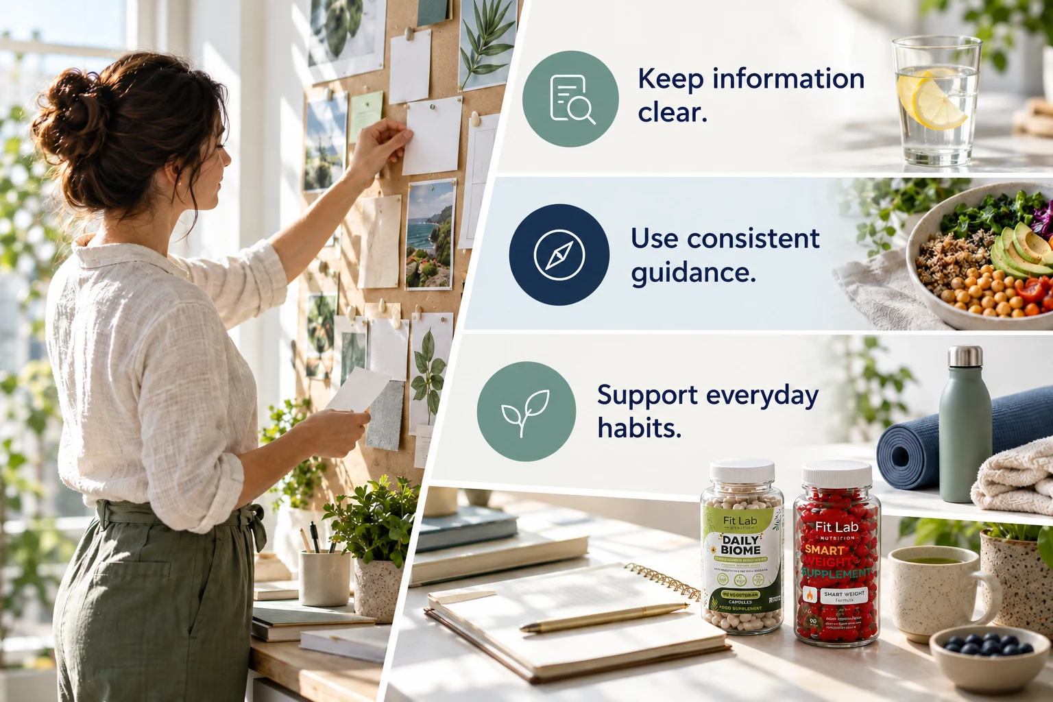 A Mission Built Around Clarity and Consistency: Keep information clear. Use consistent guidance. Support everyday habits.