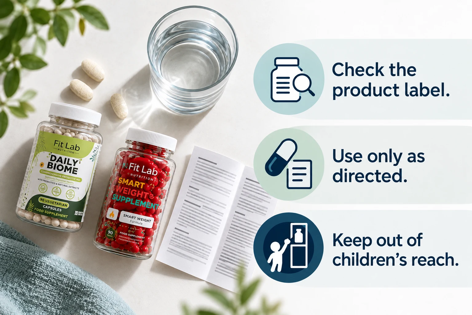 Quality, Simplicity and Responsible Use: Check the product label. Use only as directed. Keep out of children's reach.
