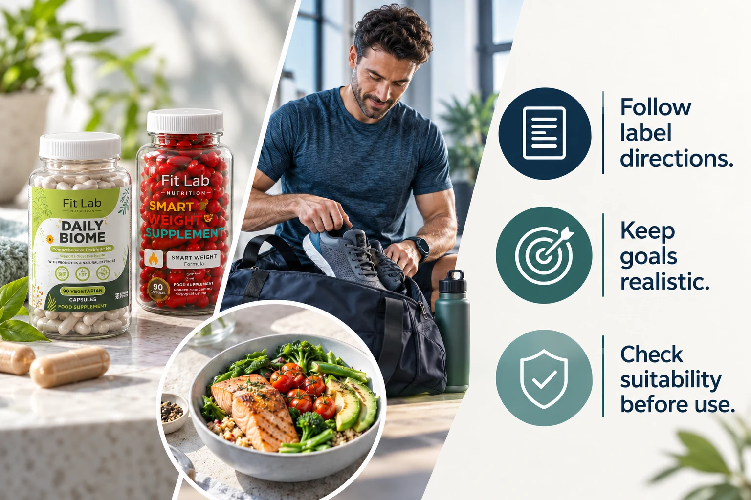 Smart Weighto: Follow label directions. Keep goals realistic. Check suitability before use.